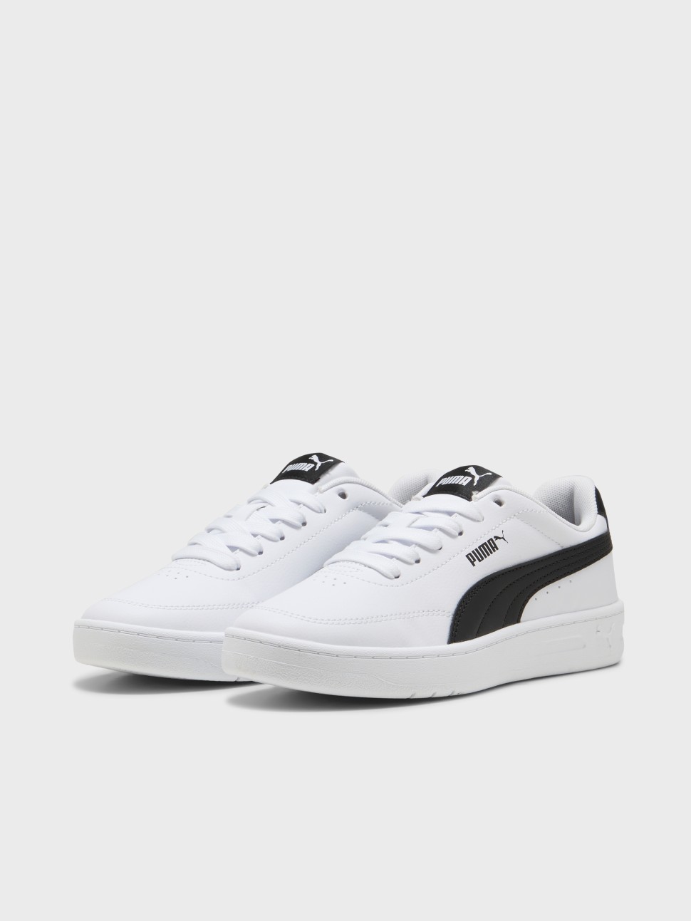 Кросівки дитячі Puma Court Classic Clean Jr білі 40375001 — фото 4