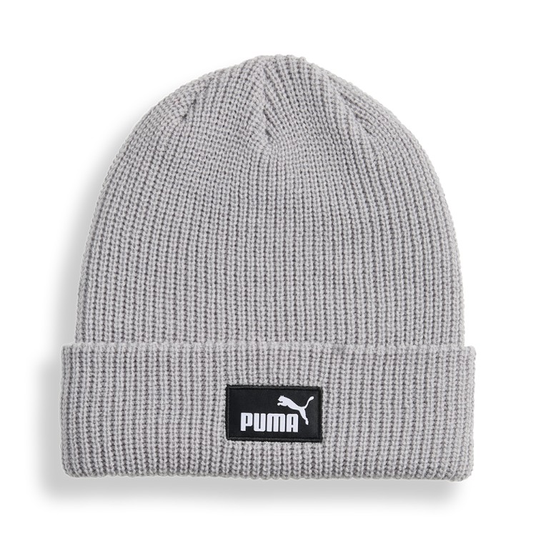 Шапка  Puma ESS High Crown Beanie сіра 02641002 изображение 1
