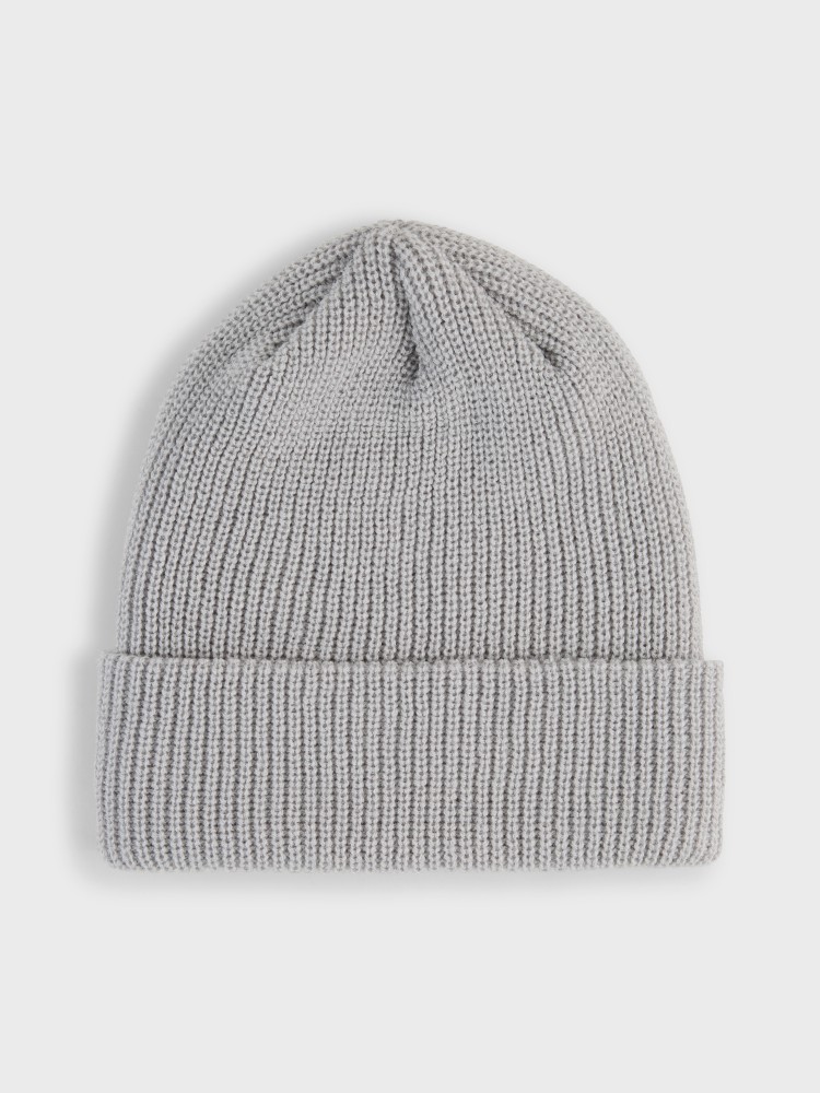 Шапка  Puma ESS High Crown Beanie сіра 02641002 изображение 3