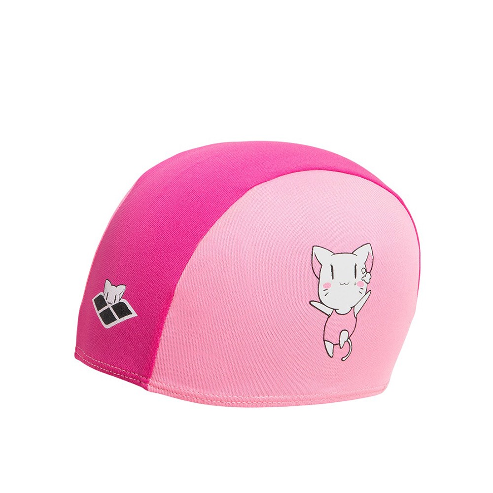 Шапочка для плавания детская Arena FRIENDS KIDS POLYESTER CAP розовая 003994-910