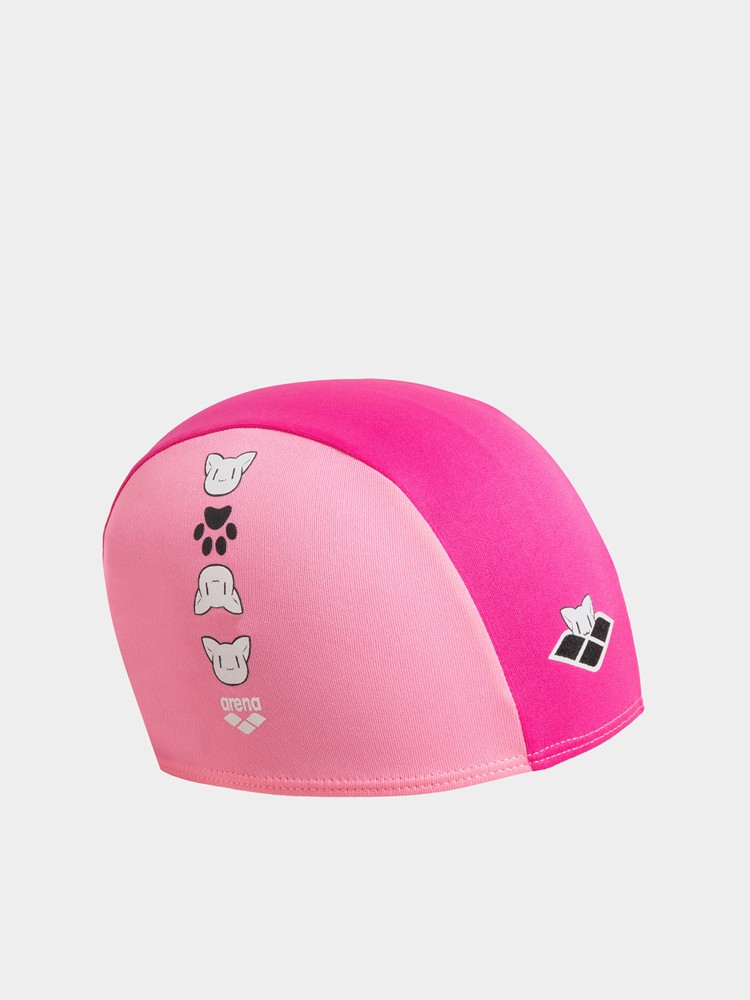 Шапочка для плавания детская Arena FRIENDS KIDS POLYESTER CAP розовая 003994-910 изображение 3
