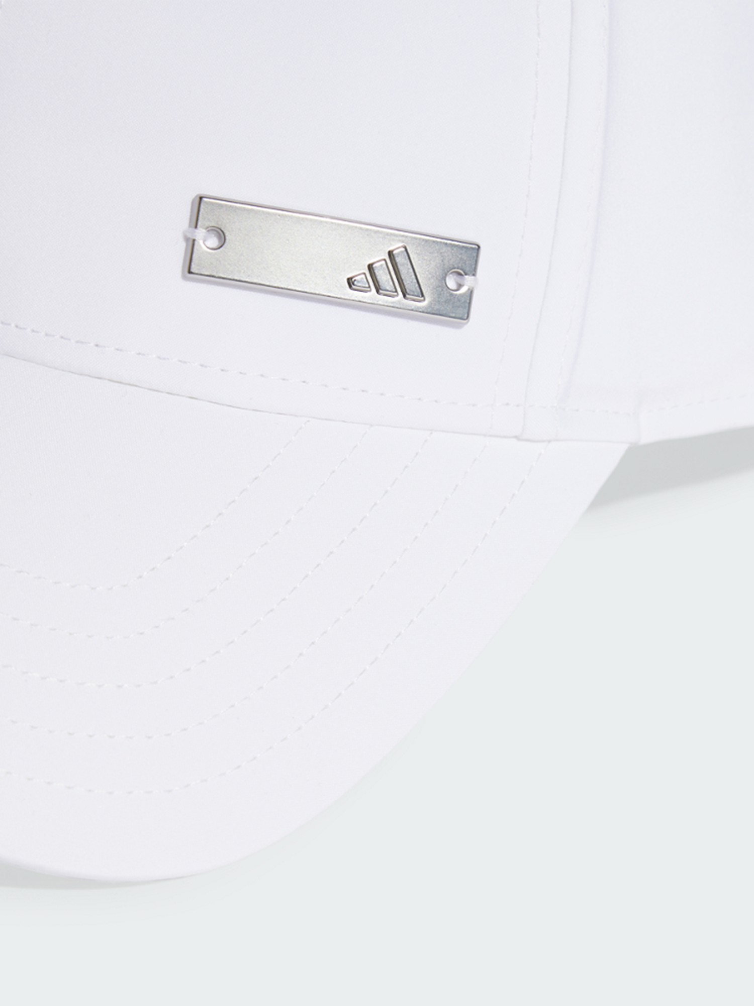 Бейсболка Adidas BB CAP LT MET белая JF8484 изображение 4