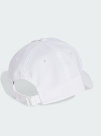 Бейсболка Adidas BB CAP LT MET белая JF8484 изображение 5
