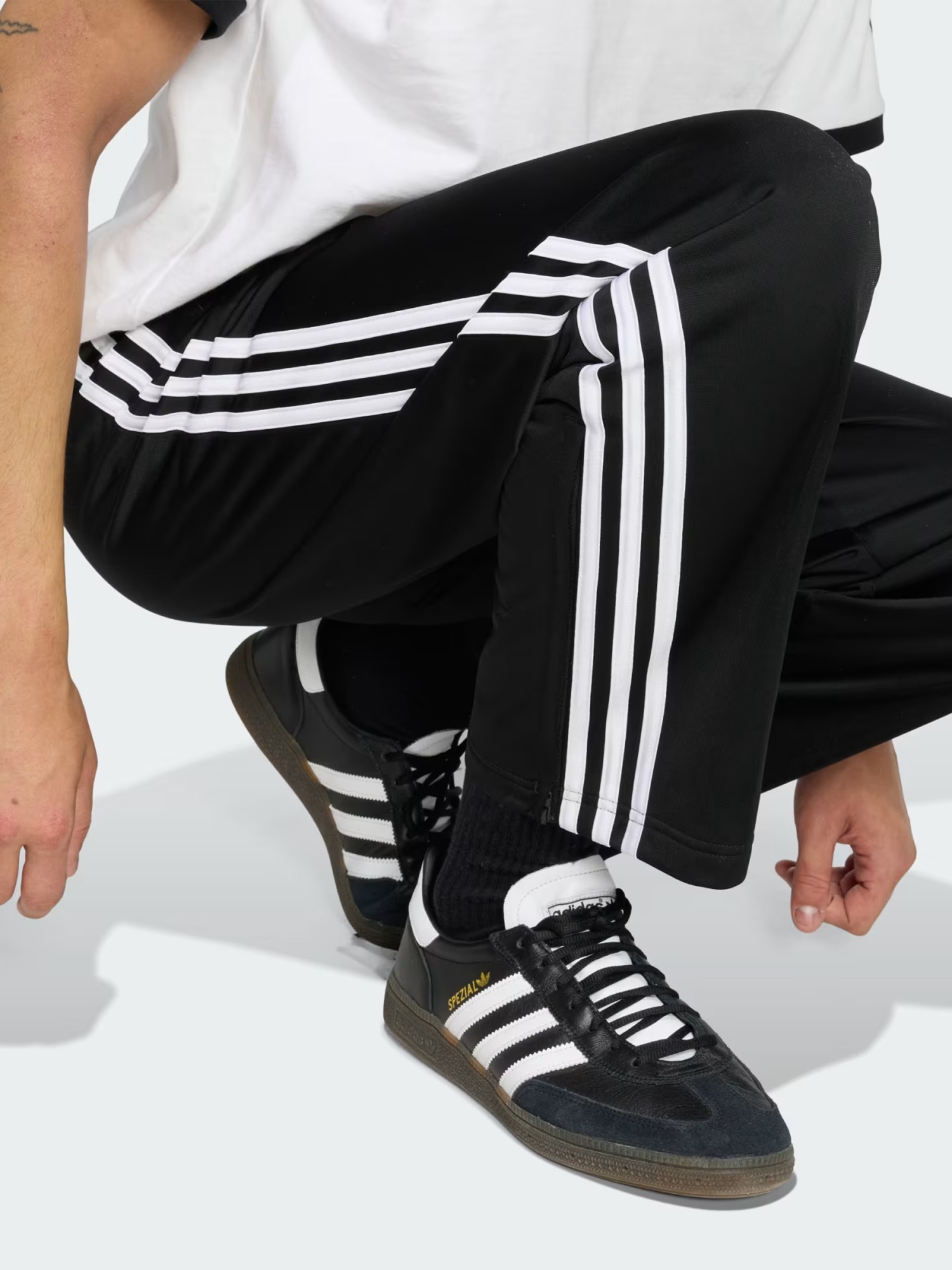 Брюки мужские Adidas FIREBIRD TP черные KD8315 изображение 5