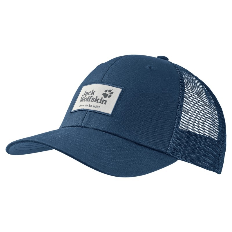 Бейсболка Jack Wolfskin синяя 1905621-1588 изображение 1