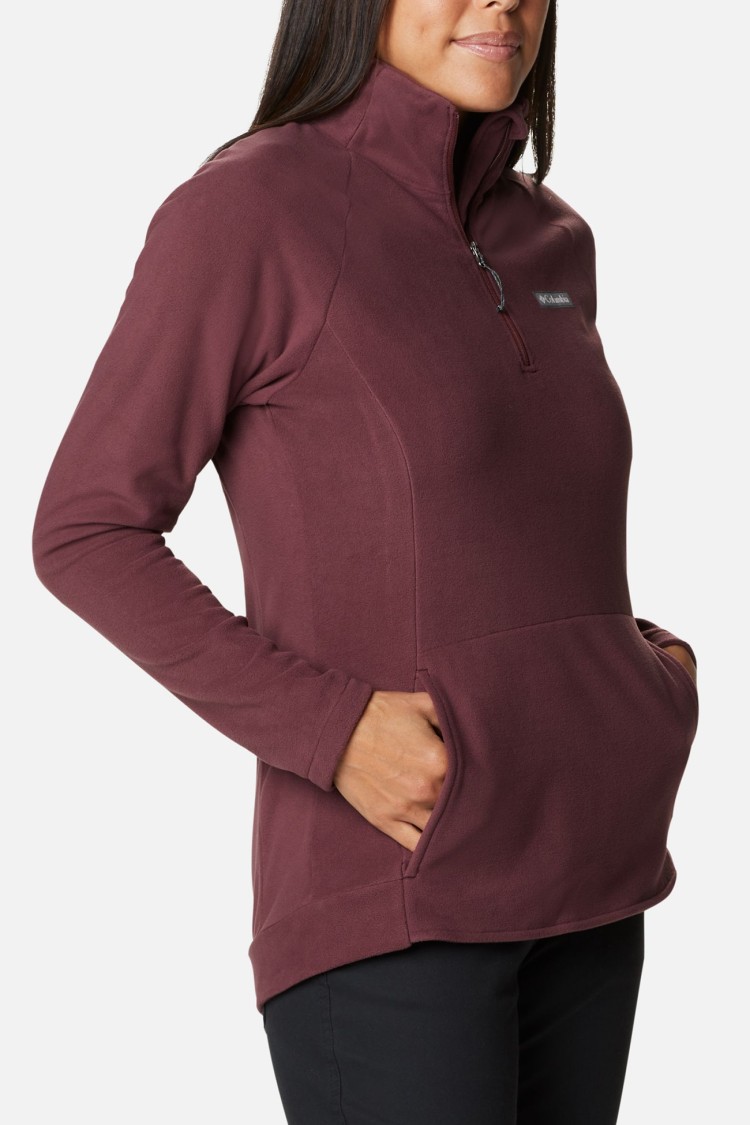 Толстовка жіноча Columbia  Ali Peak™ II 1/4 Zip бордова 1959691-671 изображение 2