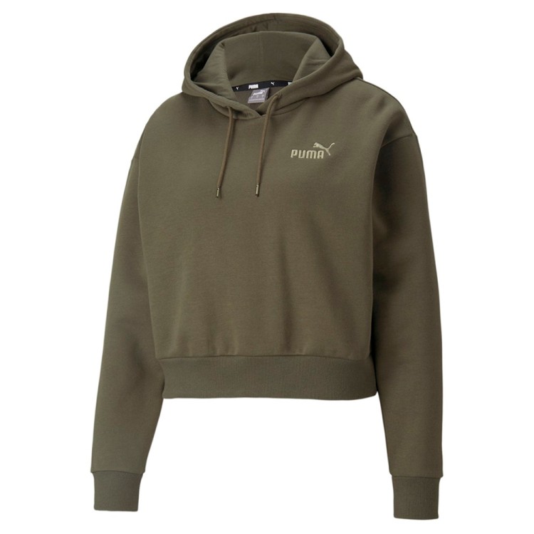 Толстовка женская Puma хаки 58790244 изображение 1