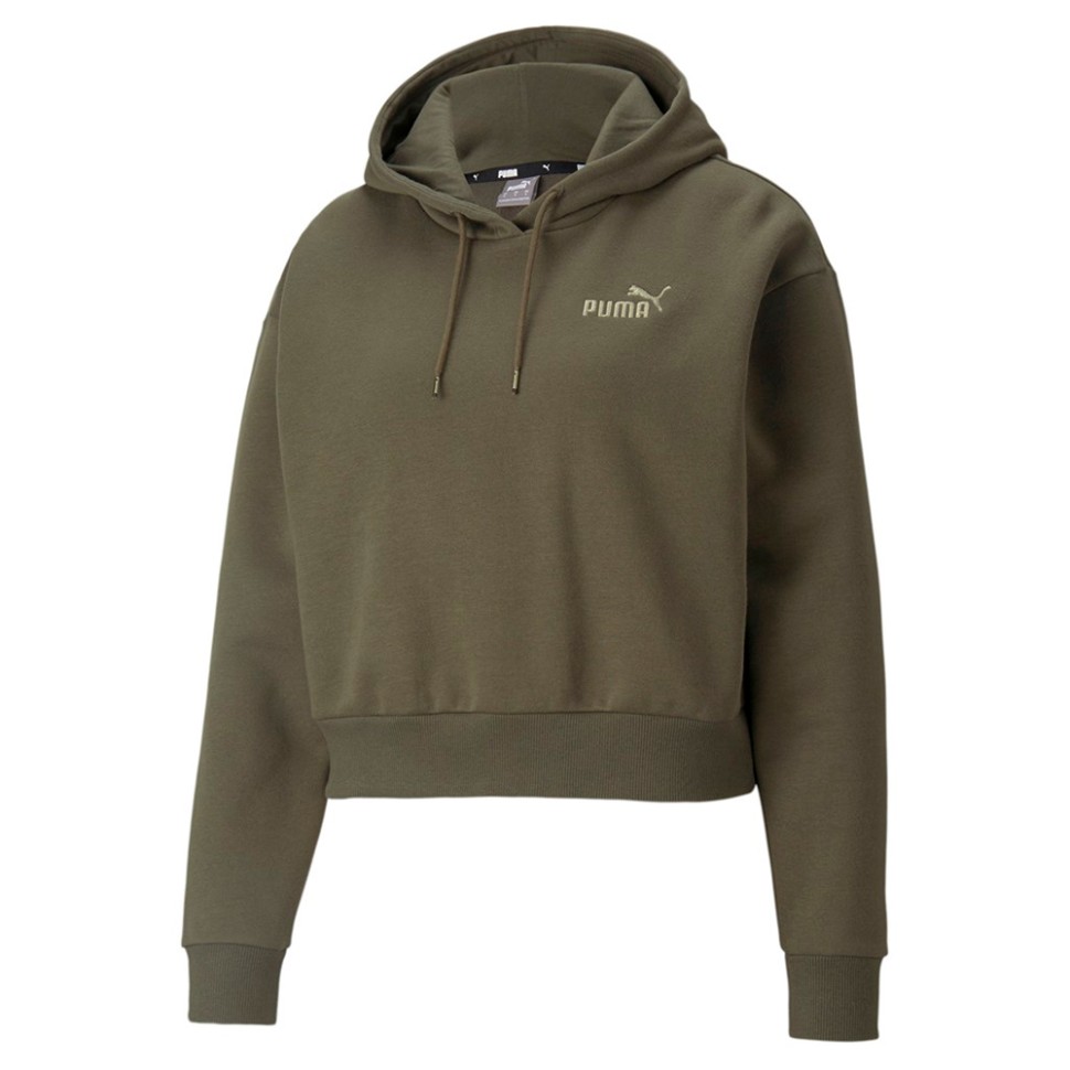 Толстовка женская Puma хаки 58790244 изображение 1