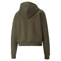 Толстовка женская Puma хаки 58790244 изображение 2