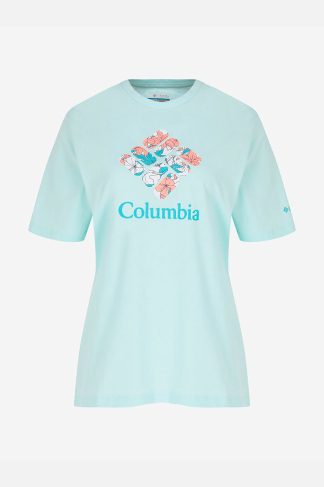 Футболка жіноча Columbia Timber Point™ Graphic Tee зелена 2022261-329 изображение 5