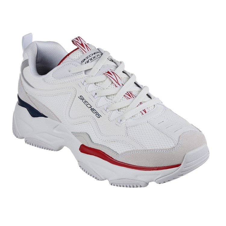 Кроссовки мужские Skechers Lander S белые 237485 WRDB изображение 1