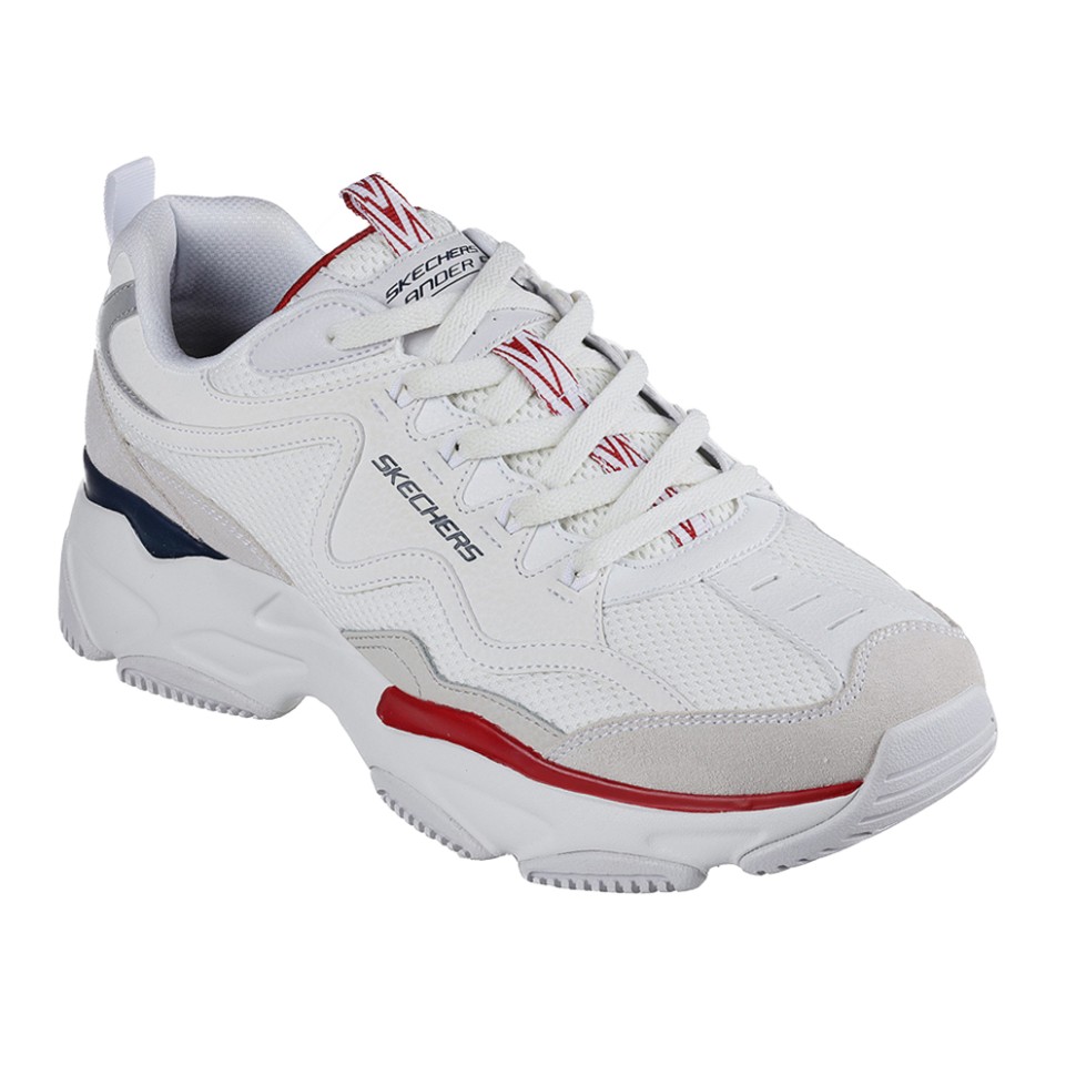 Кроссовки мужские Skechers Lander S белые 237485 WRDB изображение 1