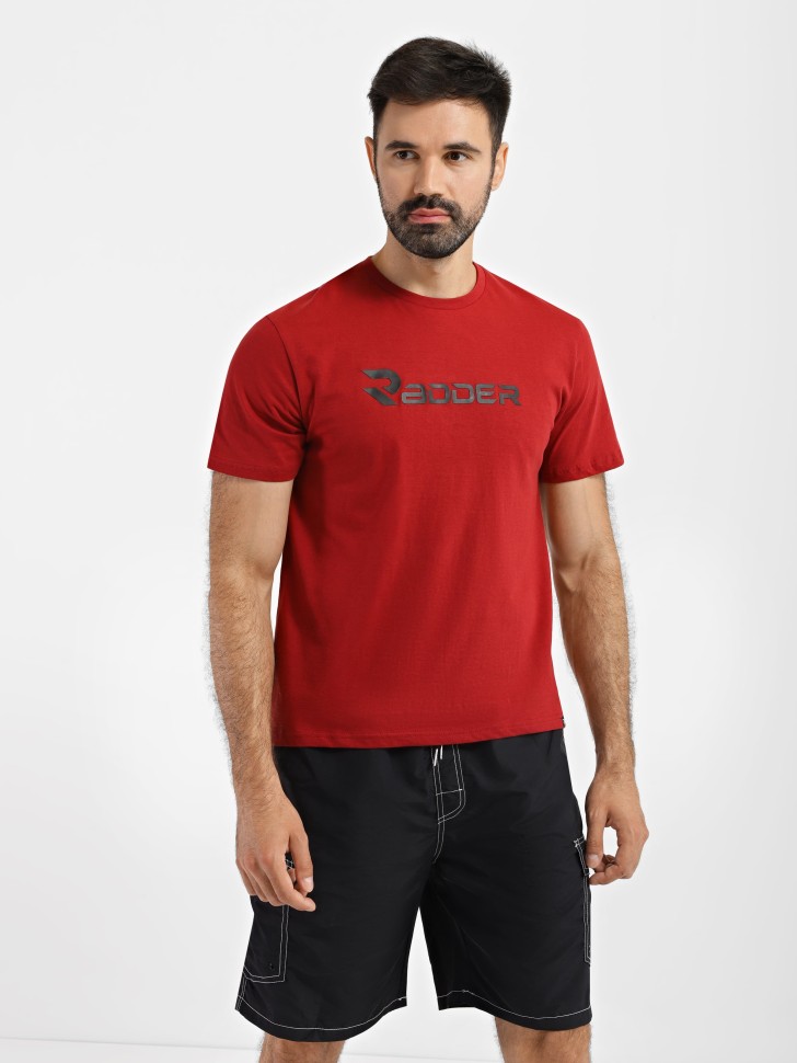 Футболка мужская Radder Lanco бордовая 472207-670 изображение 2