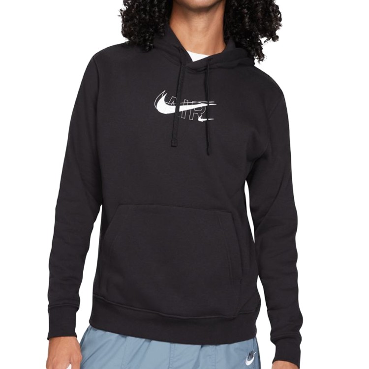 Толстовка чоловіча Nike M Nsw Hoodie Po Air Prnt Pack чорна DD9694-010 изображение 1