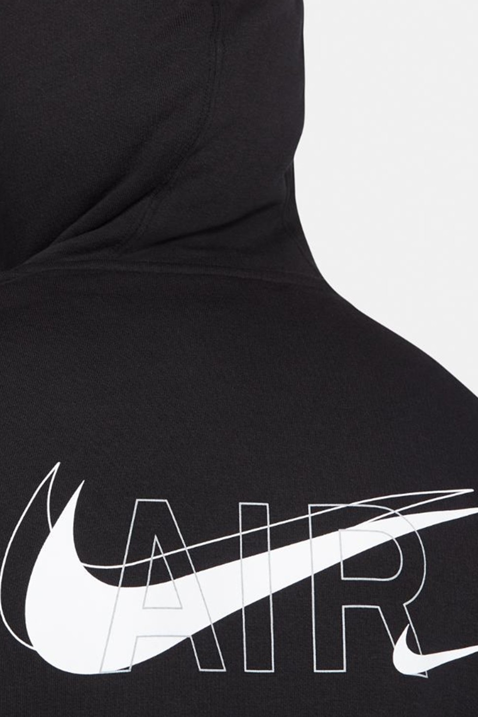 Толстовка чоловіча Nike M Nsw Hoodie Po Air Prnt Pack чорна DD9694-010 — фото 4