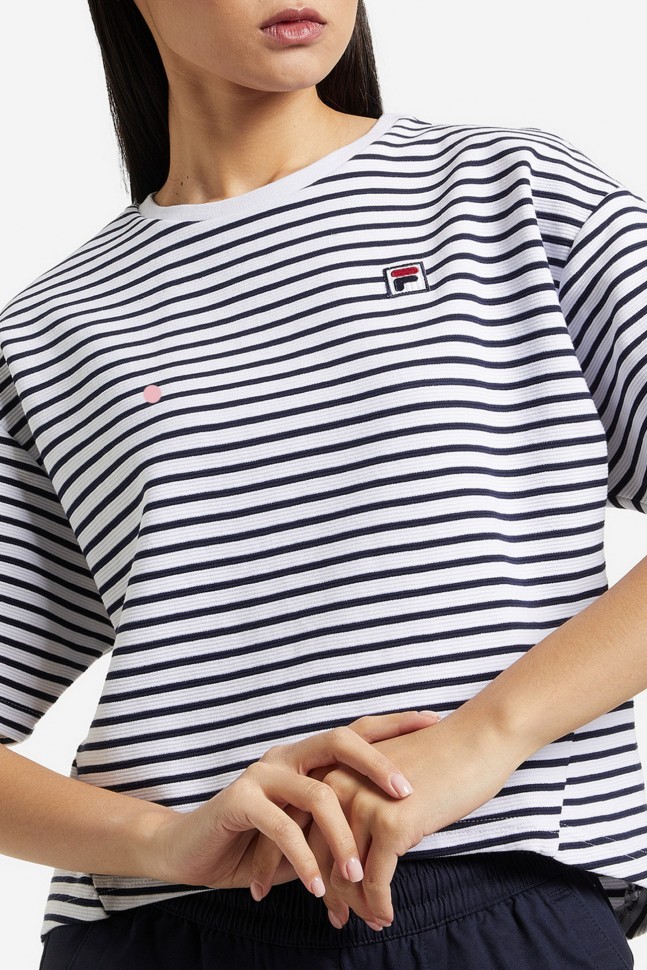 Футболка жіноча Fila біла 113763-W1 изображение 2