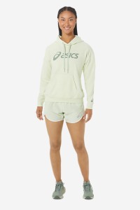 Толстовка жіноча Asics BIG ASICS OTH HOODIE м'ятна 2032A990-301 изображение 2
