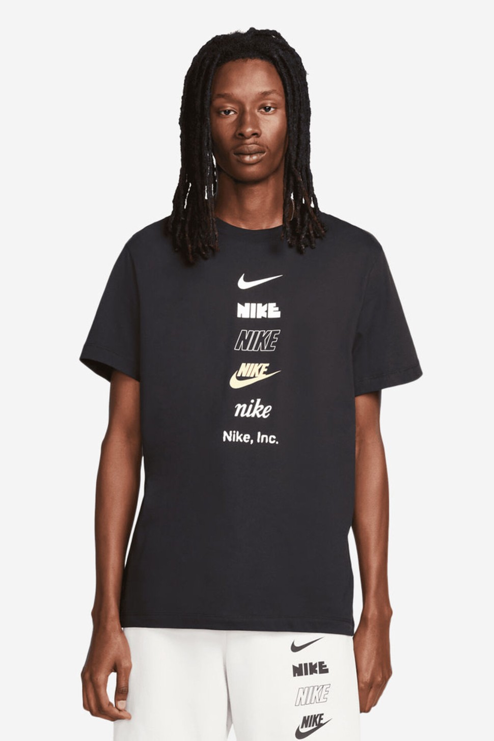 Футболка чоловіча Nike M NSW TEE CLUB+ HDY PK4 біла DZ2875-010 — фото 2