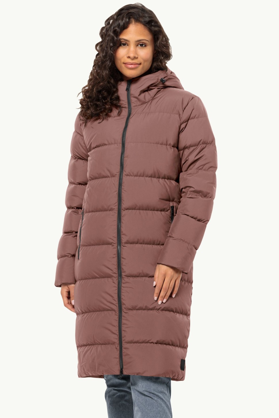 Куртка жіноча Jack Wolfskin FROZEN PALACE COAT W коричнева 1204133-5165 — фото 2