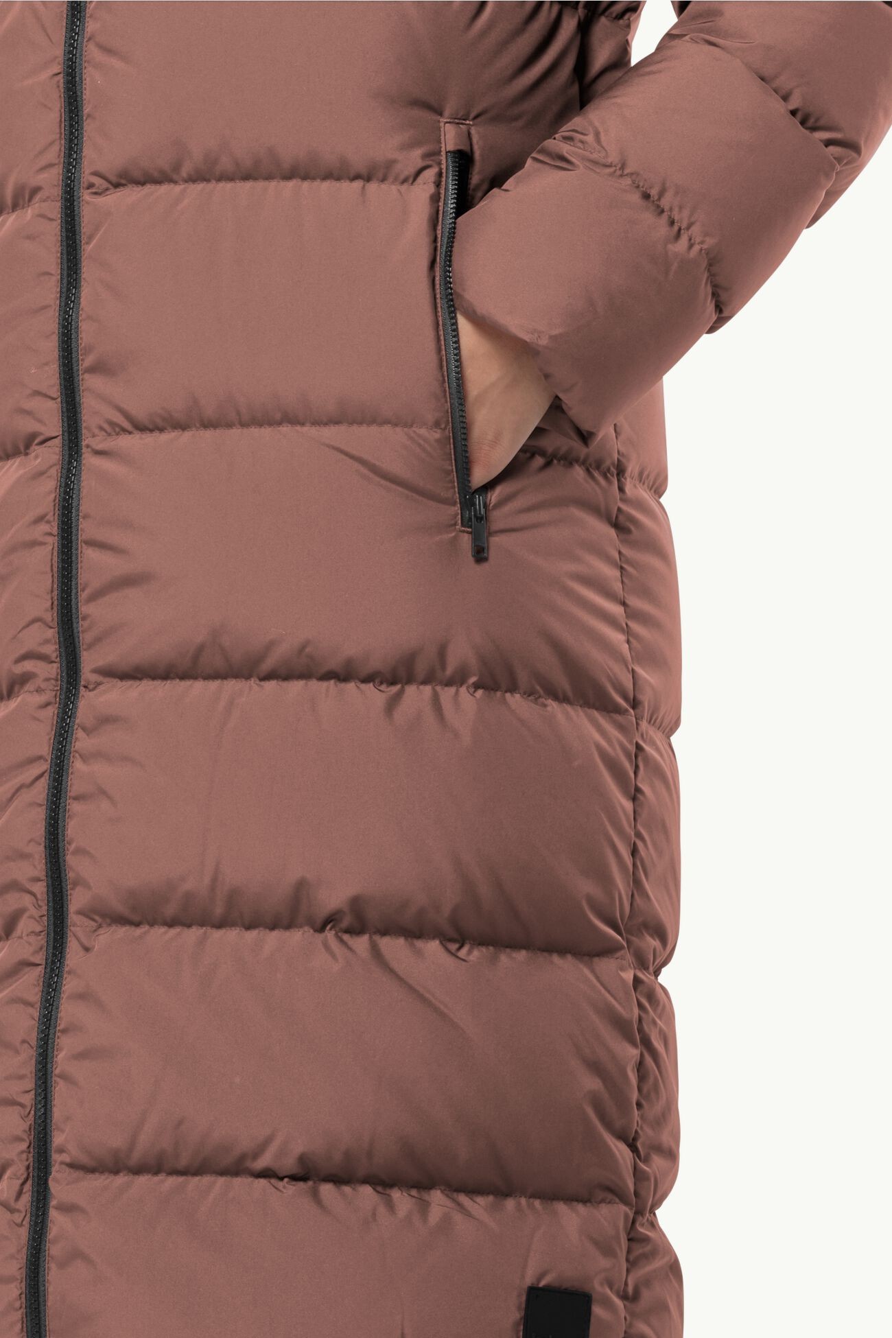 Куртка женская Jack Wolfskin FROZEN PALACE COAT W коричневая 1204133-5165 изображение 4