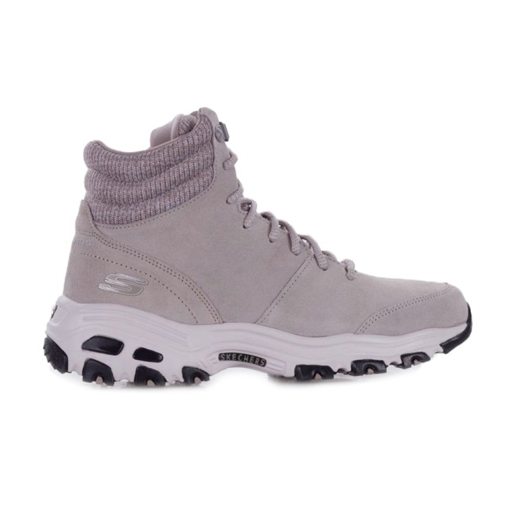 Ботинки женские Skechers D'LITES CHILL FLURRY серые 49727 TPE