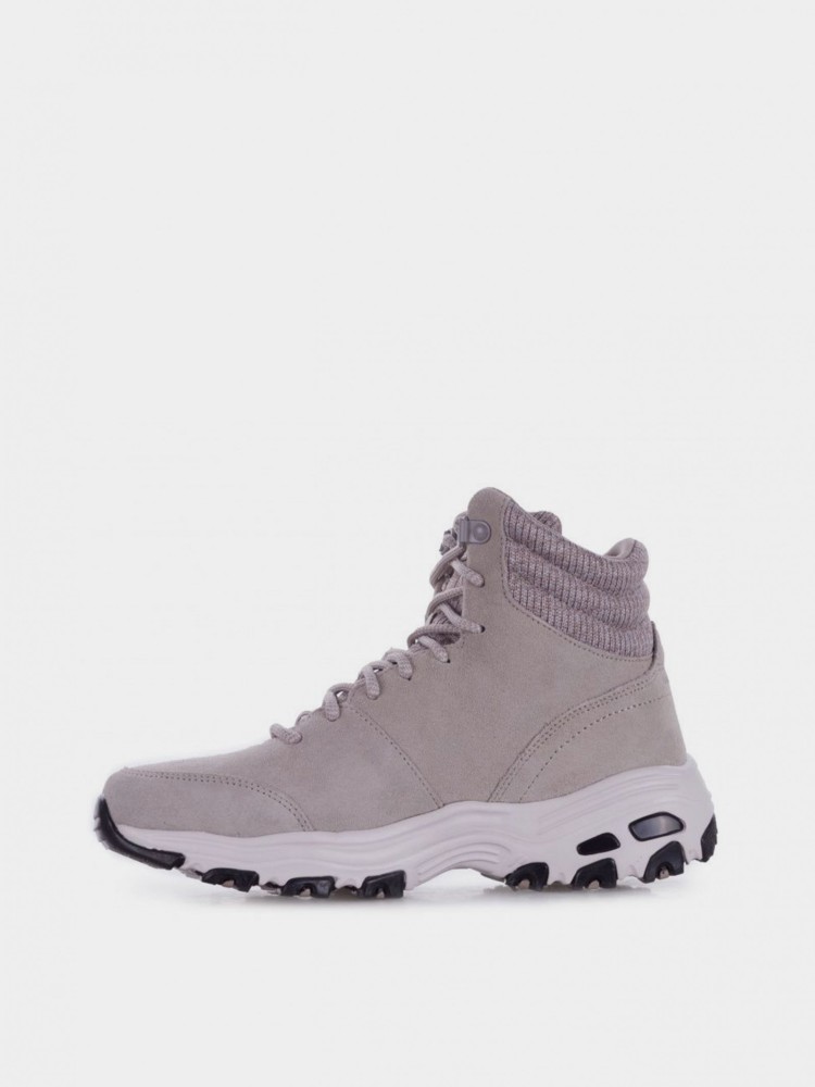 Черевики жіночі Skechers D'LITES CHILL FLURRY сірі 49727 TPE изображение 4