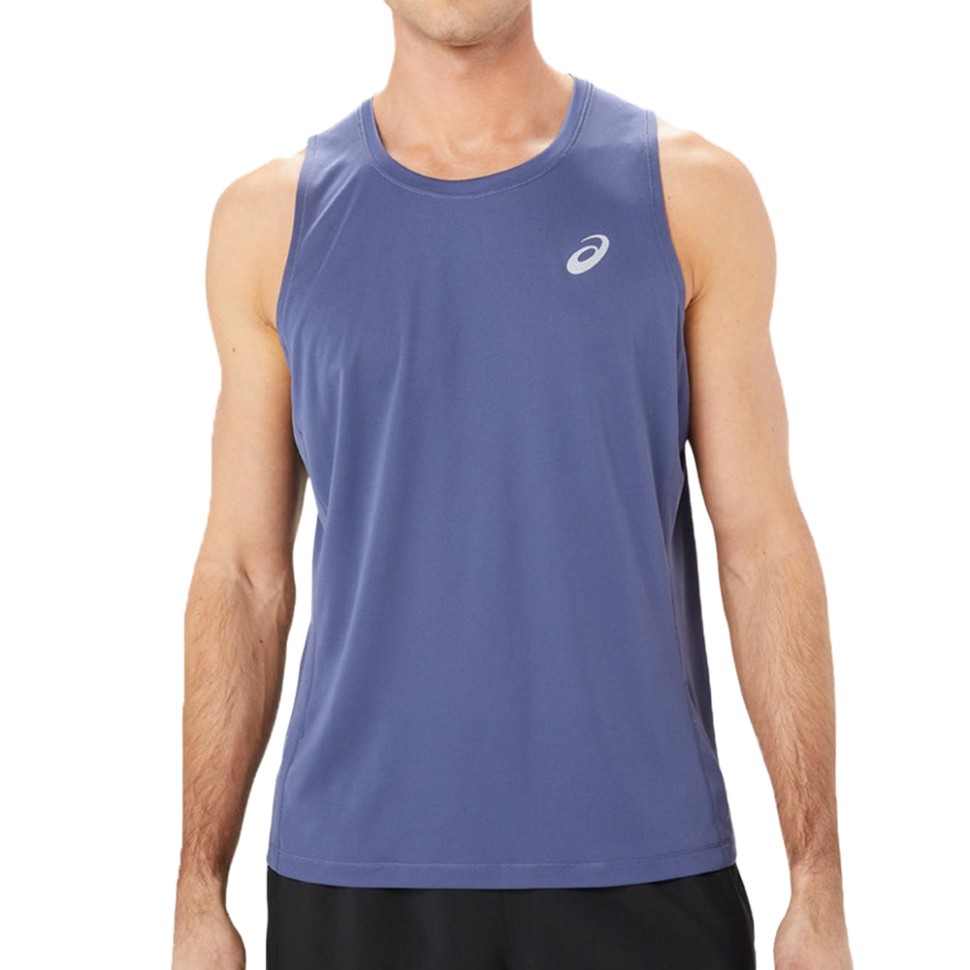Майка чоловіча Asics CORE SINGLET синя 2011C338-401 изображение 1