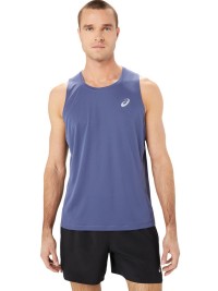 Майка чоловіча Asics CORE SINGLET синя 2011C338-401 изображение 2