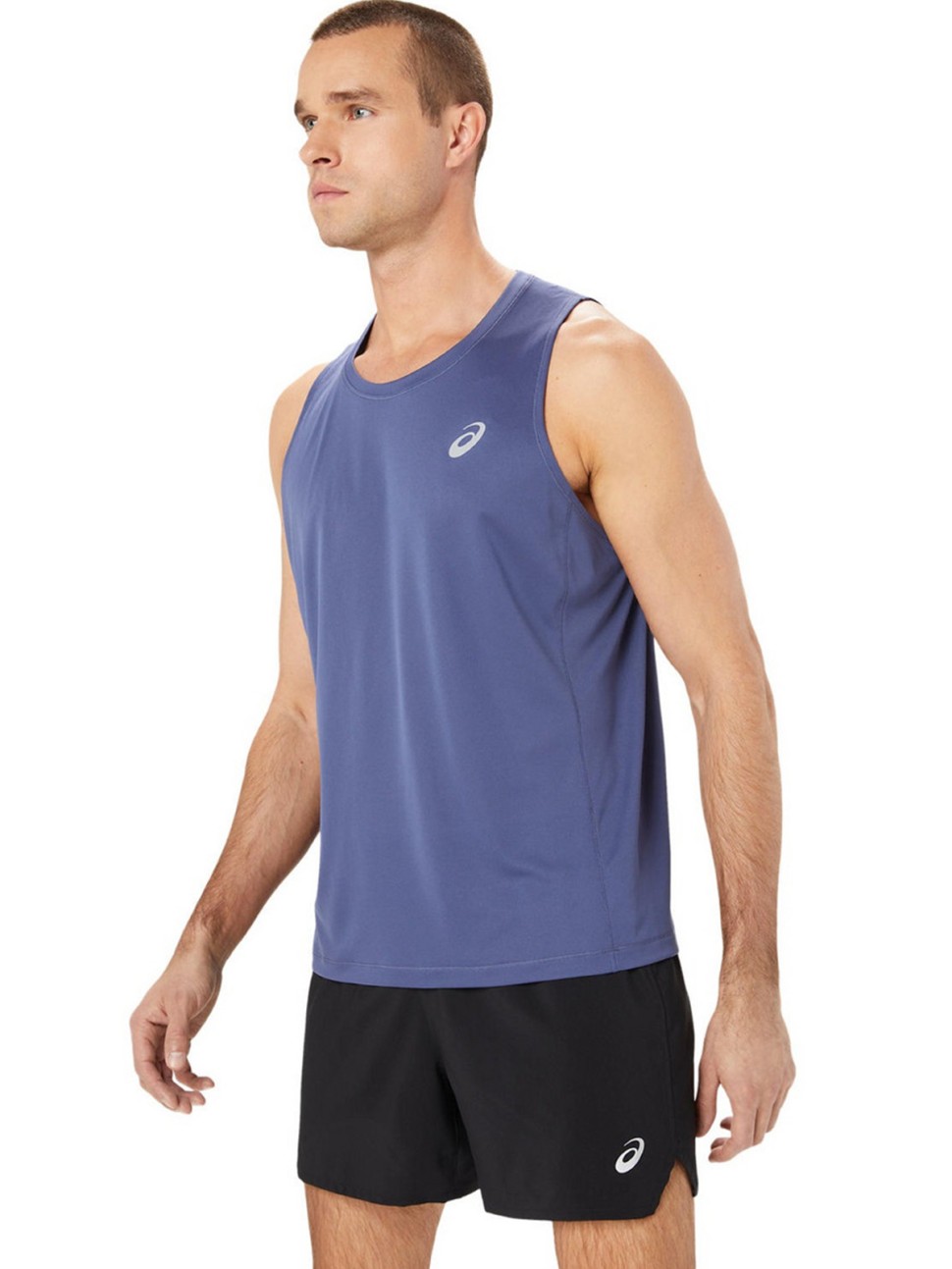Майка чоловіча Asics CORE SINGLET синя 2011C338-401 — фото 4