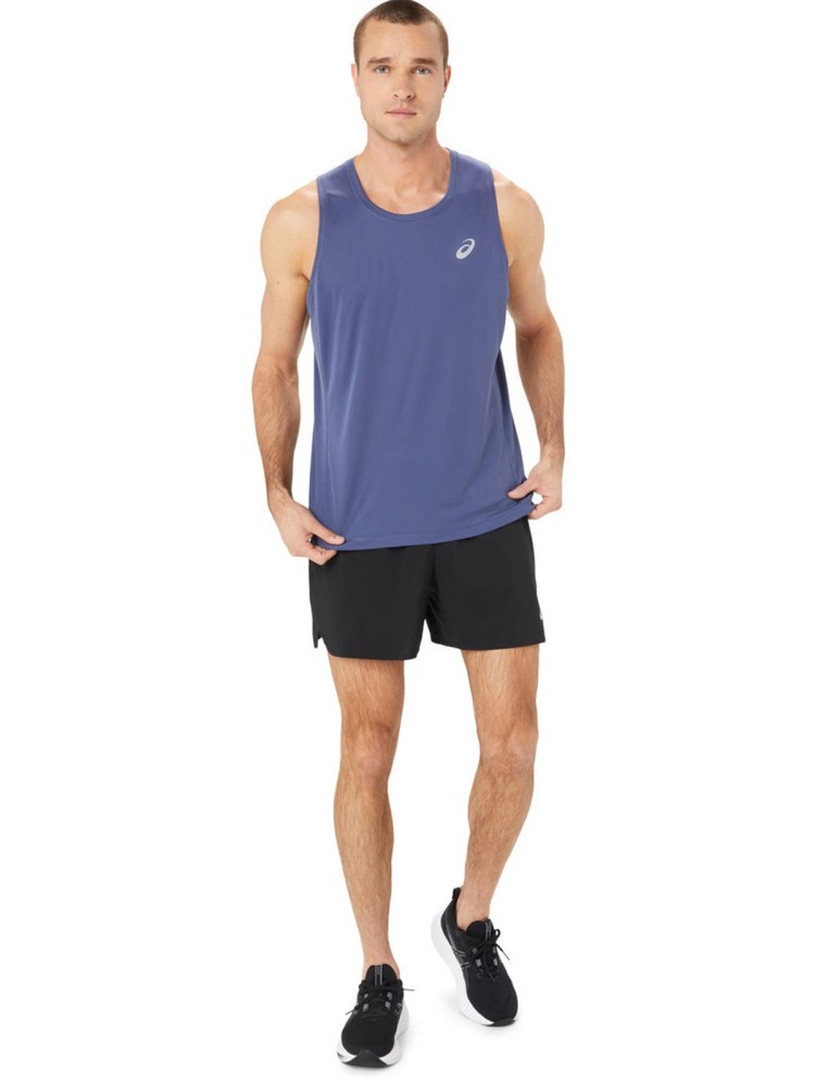 Майка чоловіча Asics CORE SINGLET синя 2011C338-401 изображение 6
