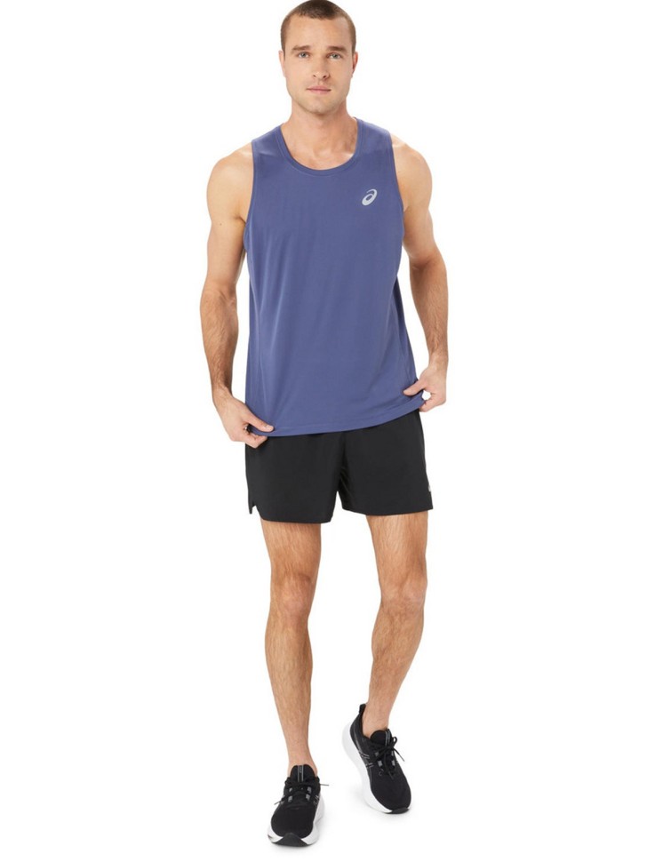Майка чоловіча Asics CORE SINGLET синя 2011C338-401 изображение 6