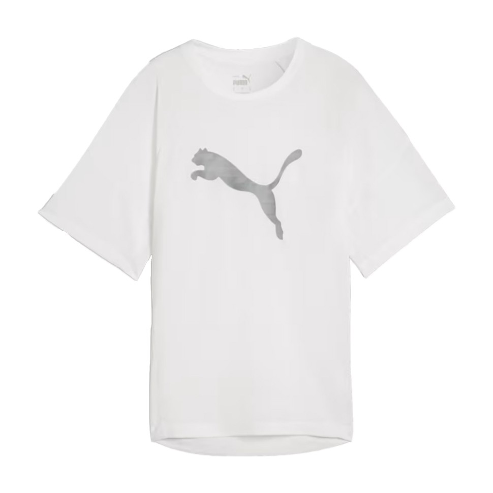 Футболка жіноча Puma EVOSTRIPE Graphic Tee біла 67787602 — фото 1