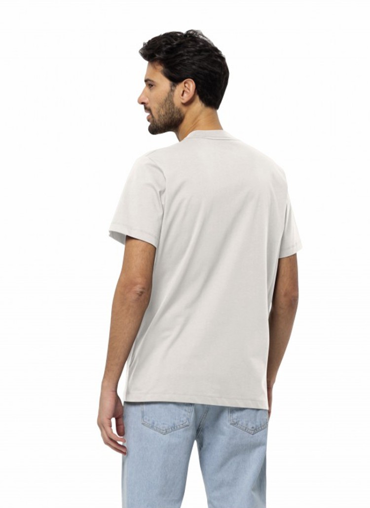 Футболка мужская Jack Wolfskin  ESSENTIAL T M серая 1808382-5629 изображение 3