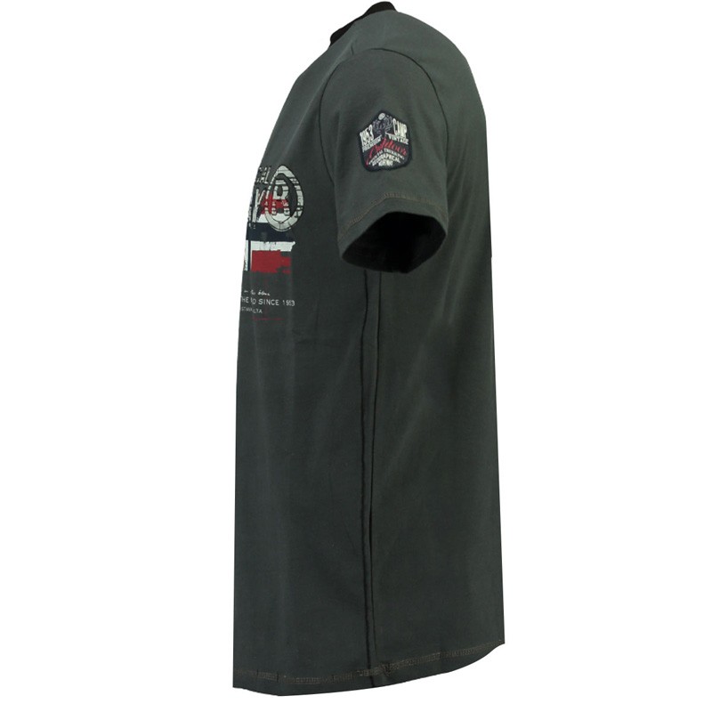 Футболка мужская Geographical Norway серая SR116H-020 — фото 3 — Sport City Футболка мужская Geographical Norway серая SR116H-020 — фото 3