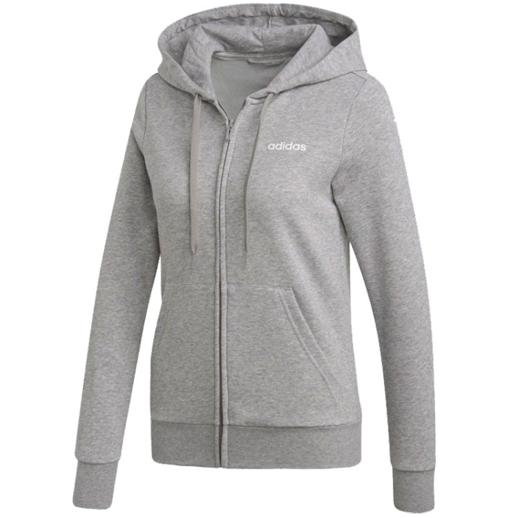 Толстовка женская Adidas Essentials Solid серая DU0664 изображение 1