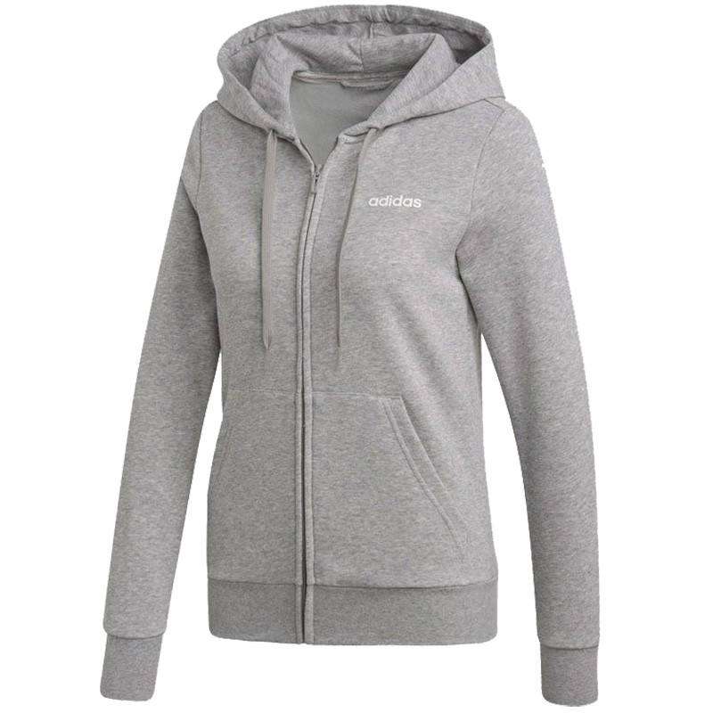 Толстовка женская Adidas Essentials Solid серая DU0664 изображение 1