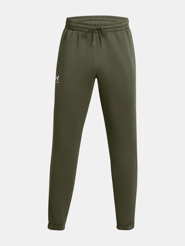 Штани чоловічі Under Armour UA Icon Fleece Jgr Taping оливкові 1389358-390 изображение 6