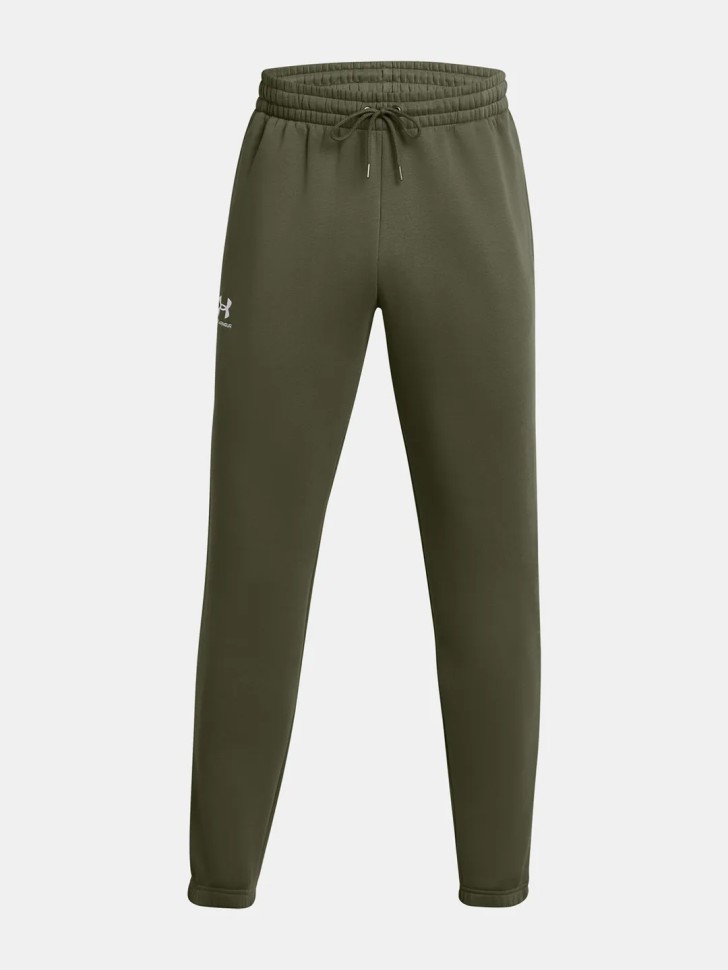 Штани чоловічі Under Armour UA Icon Fleece Jgr Taping оливкові 1389358-390 изображение 6