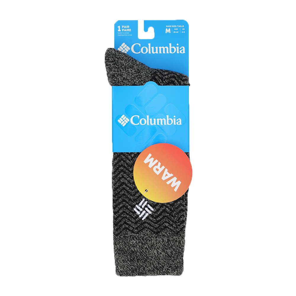 Носки Columbia MEDIUM WEIGHT PATTERN THERMAL серые RCS698_1-BK1 изображение 1