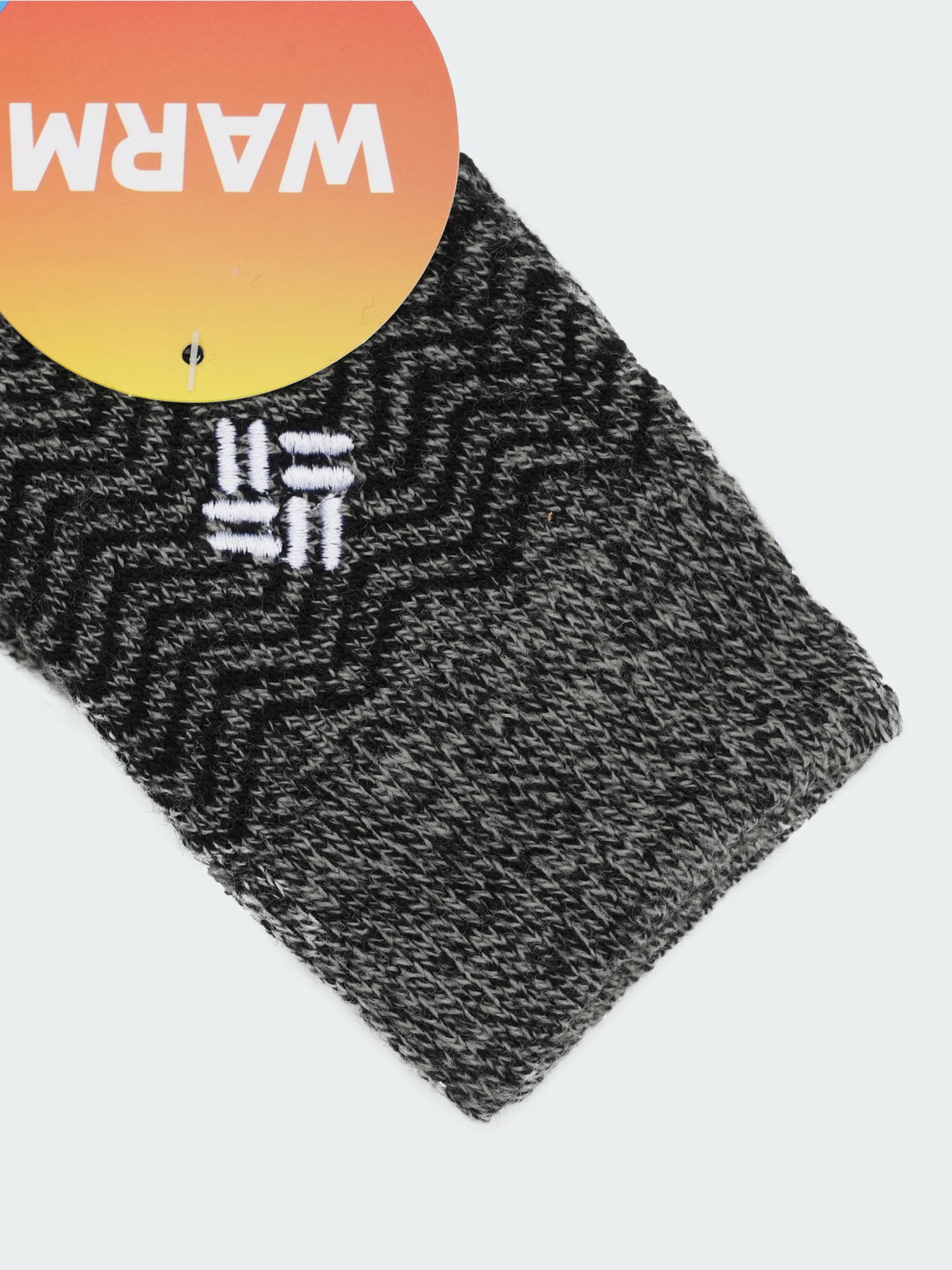 Носки Columbia MEDIUM WEIGHT PATTERN THERMAL серые RCS698_1-BK1 изображение 3