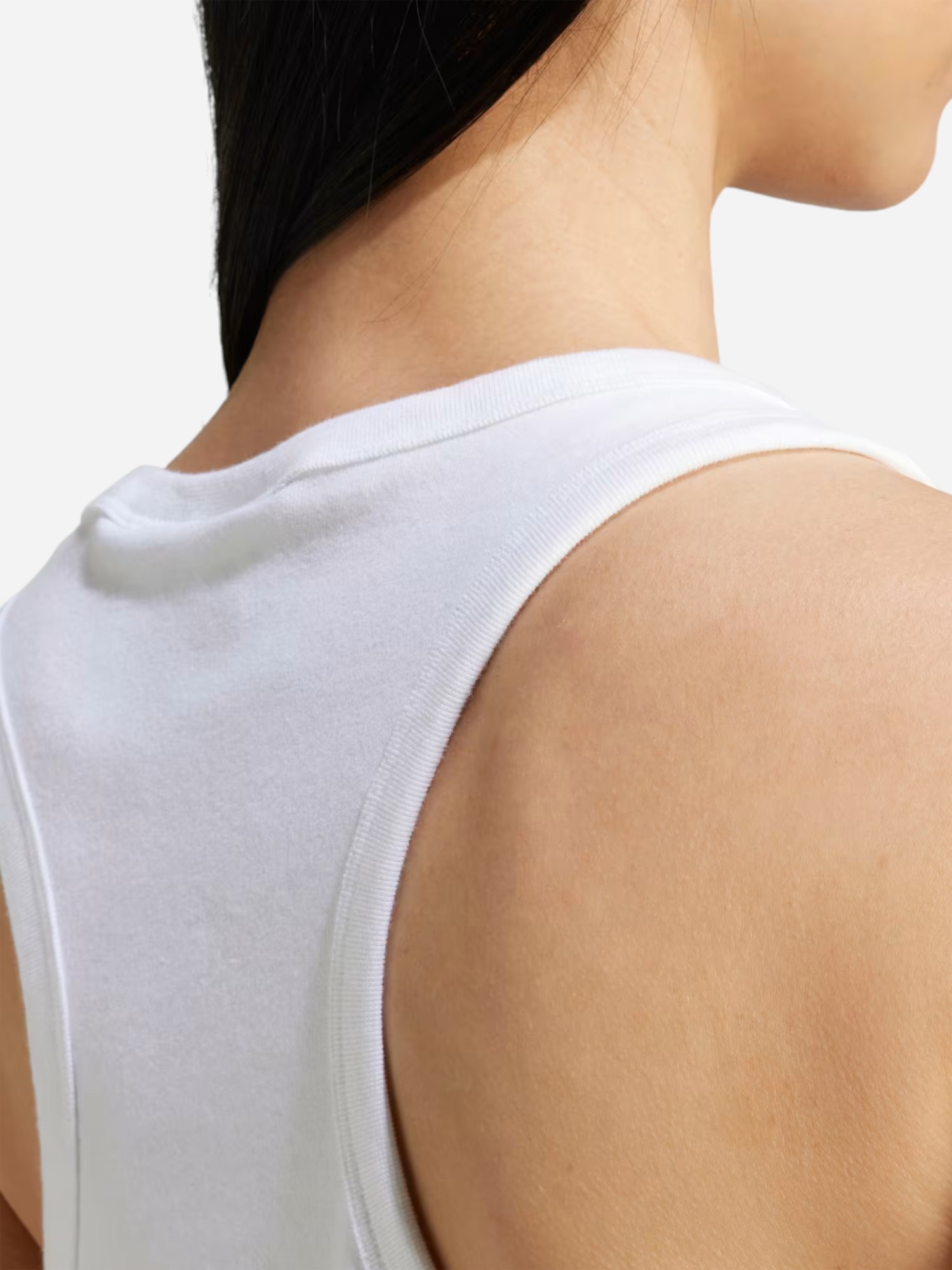 Майка женская Adidas TREFOIL TANK белая IP0679 изображение 6