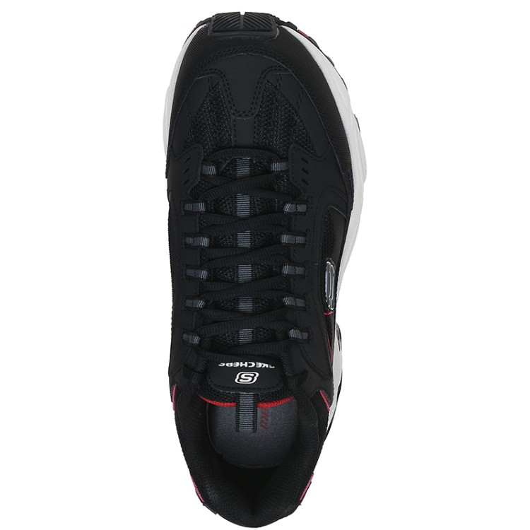 Кроссовки мужские Skechers Snickers черные 51286-BKRD изображение 2