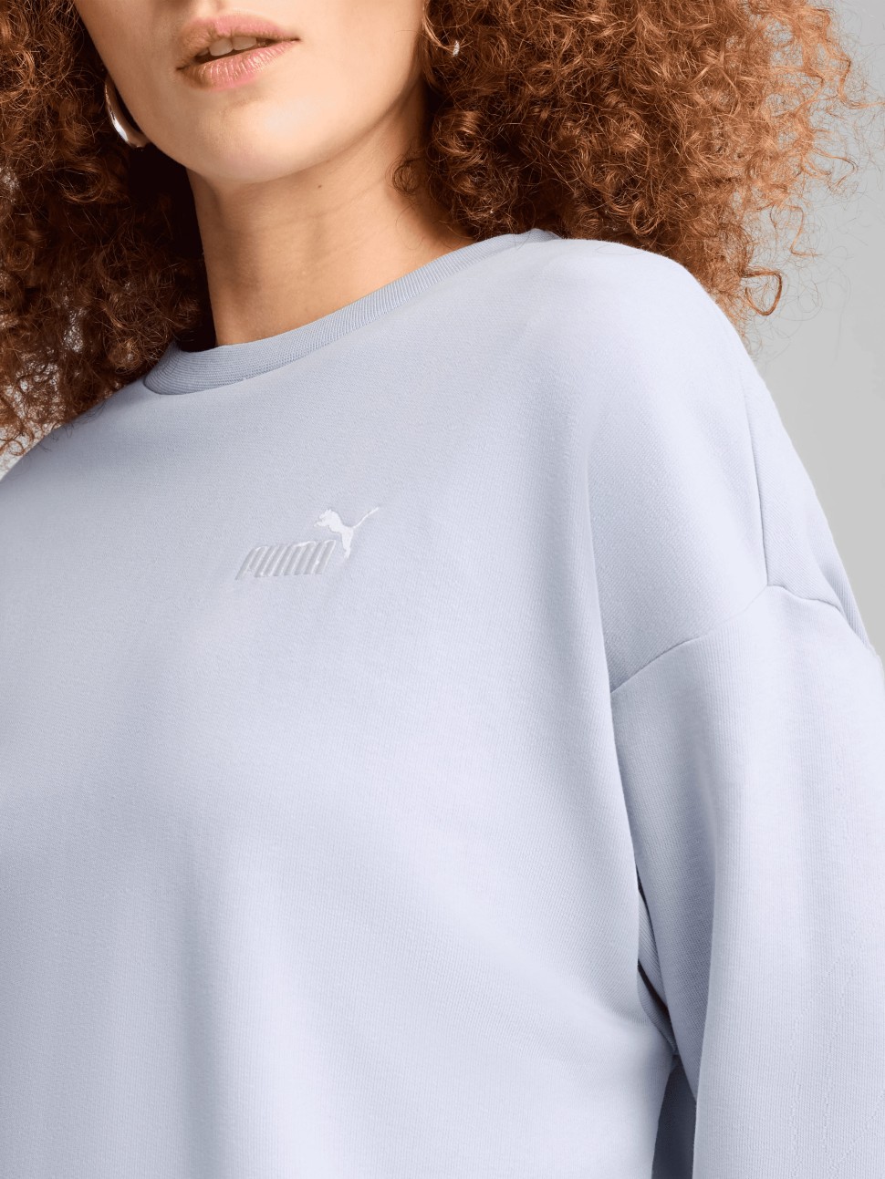 Костюм жіночий Puma Relaxed Sweat Suit TR cl блакитний 68507447 — фото 4