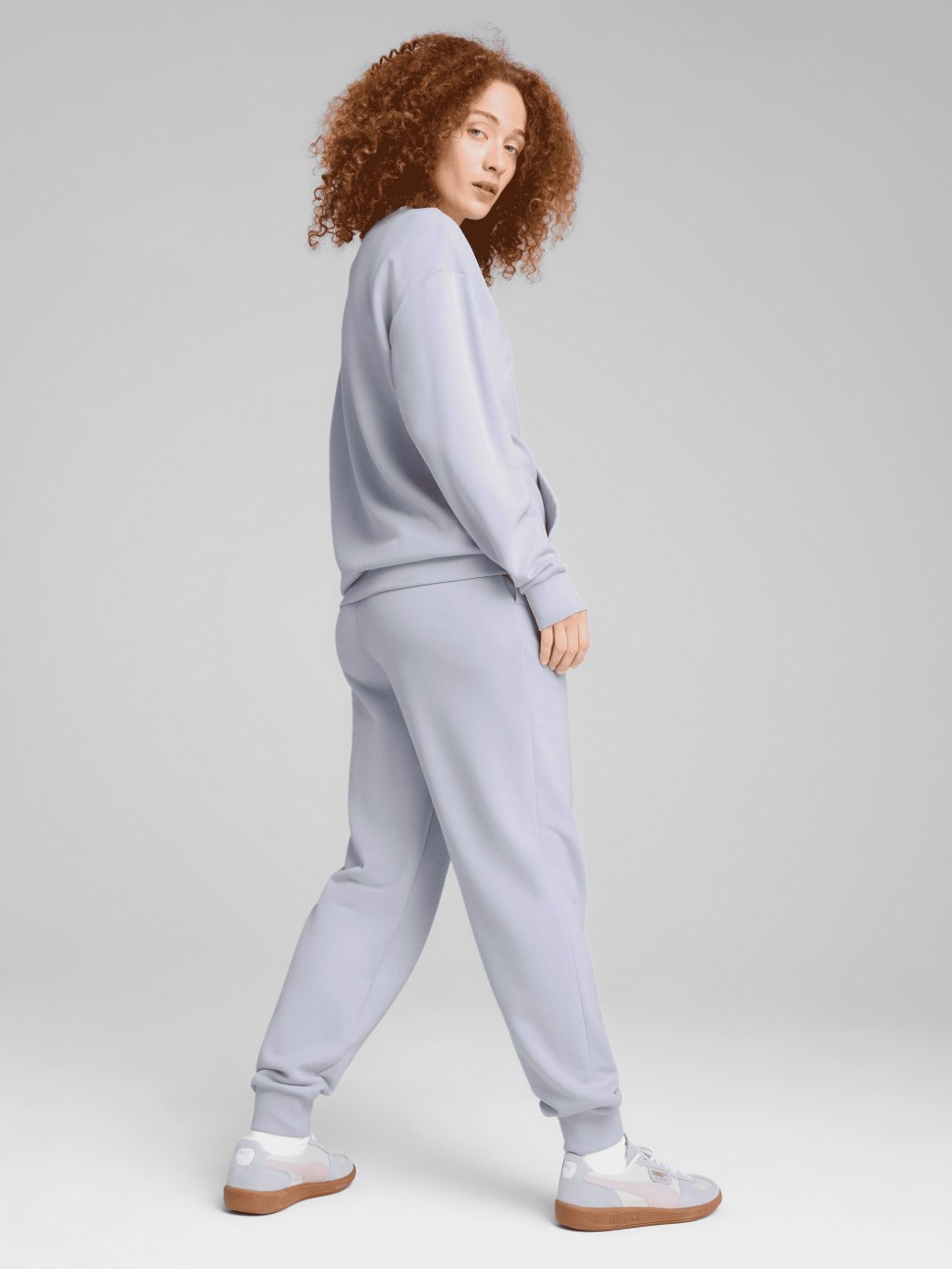 Костюм жіночий Puma Relaxed Sweat Suit TR cl блакитний 68507447 — фото 6