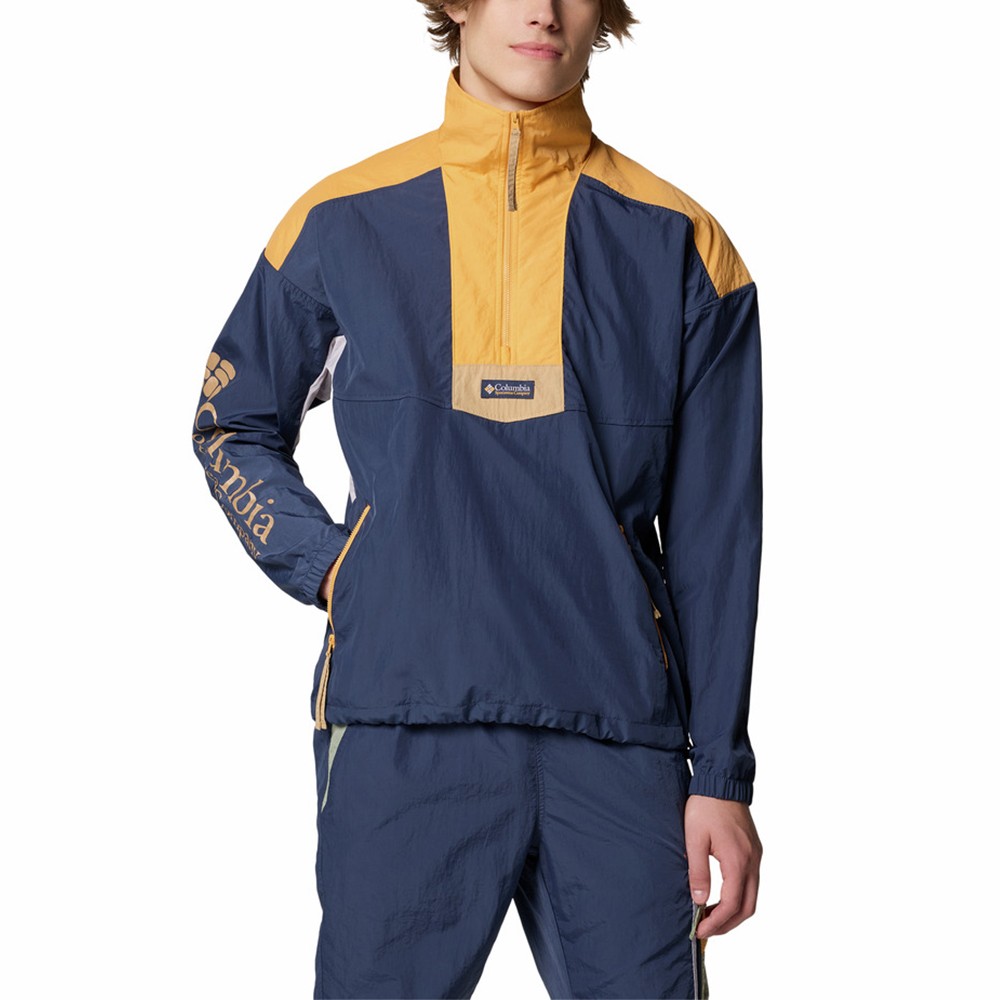 Вiтрiвка чоловiча Columbia Riptide™ II Retro Windbreaker Anorak синя 2121681-466 изображение 1