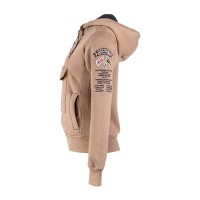 Толстовка женская Geographical Norway серая SR638F-020 изображение 4