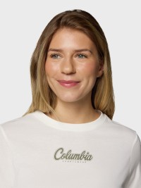 Футболка жiноча Columbia Rolling Bend™ Graphic SS біла 2120021-125 изображение 5