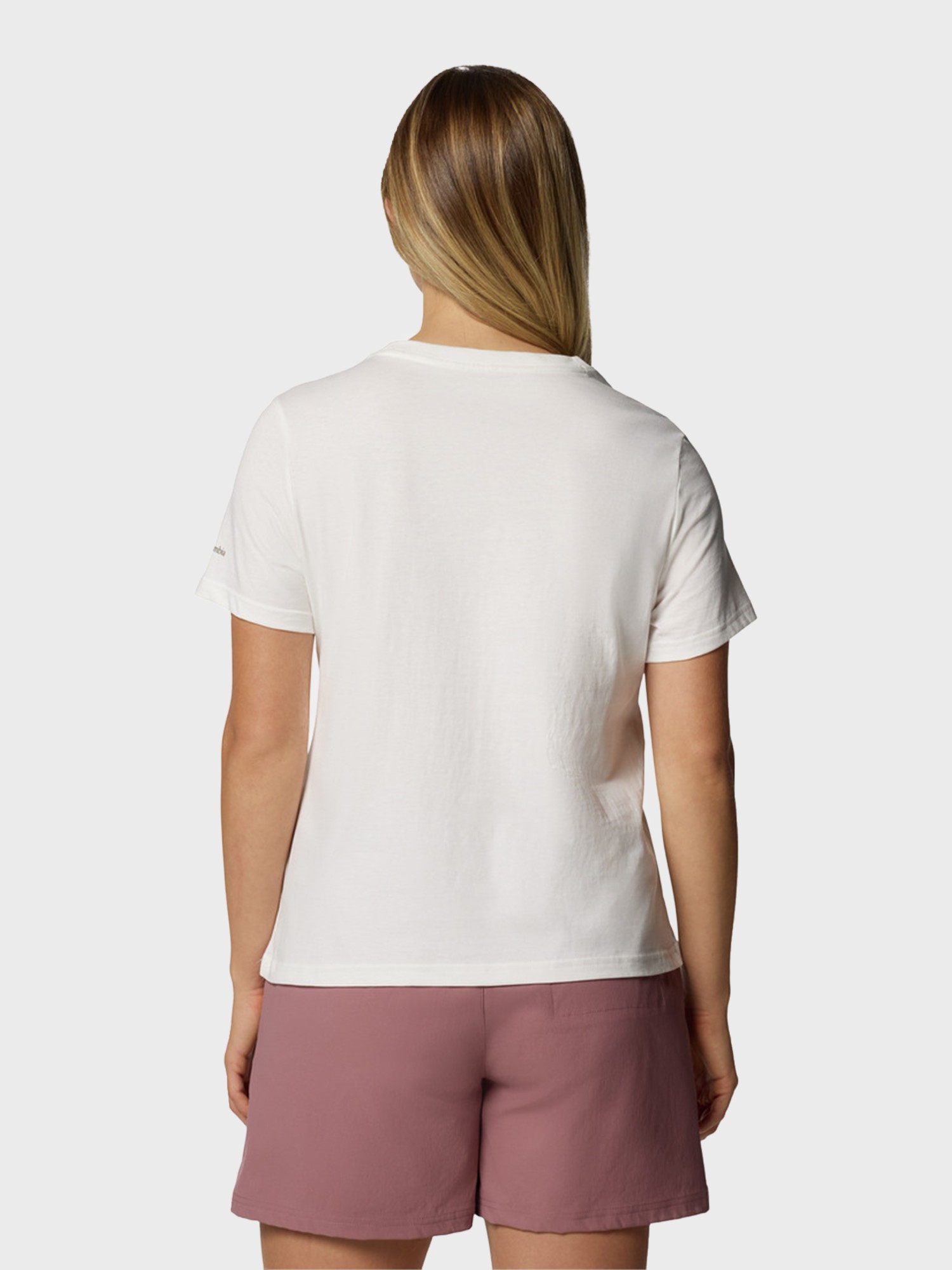 Футболка женская Columbia Rolling Bend™ Graphic SS белая 2120021-125 изображение 3