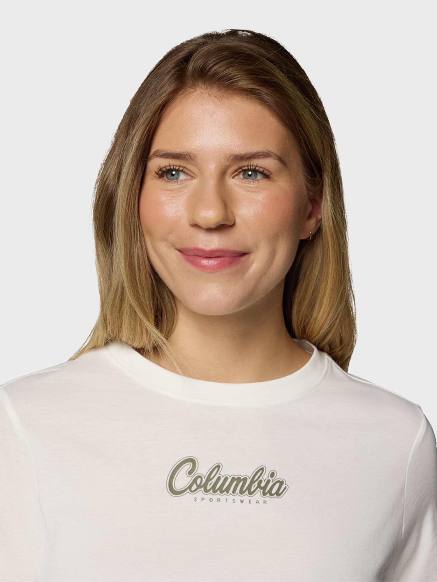 Футболка женская Columbia Rolling Bend™ Graphic SS белая 2120021-125 изображение 5