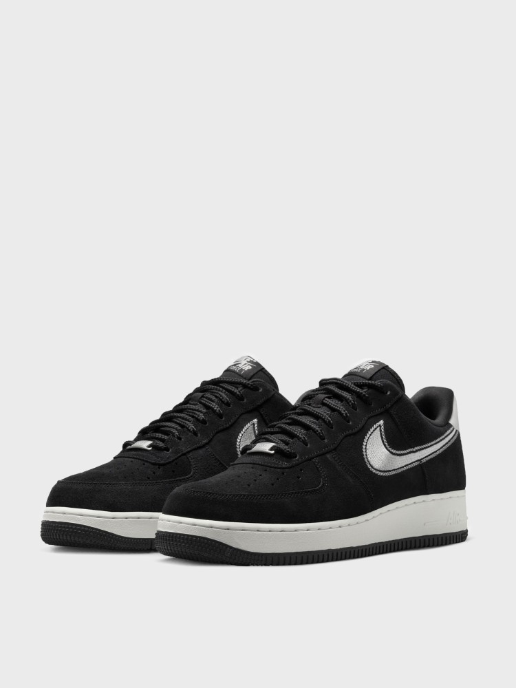 Кроссовки мужские Nike AIR FORCE 1 07 LV8 черные HJ4465-001 изображение 3